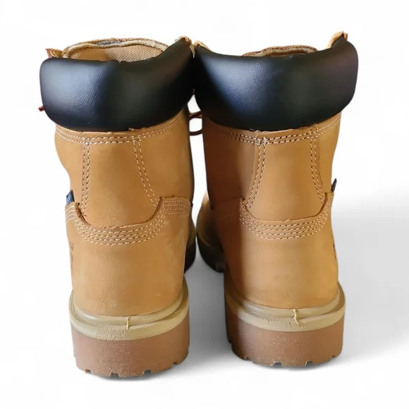 Women's Timberland Pro 6" Nubuck Work Boots Waterproof & Insulated Steel Toe 7.5 - Picture 5 of 15